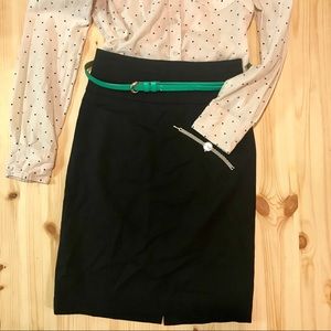 H&M black pencil skirt